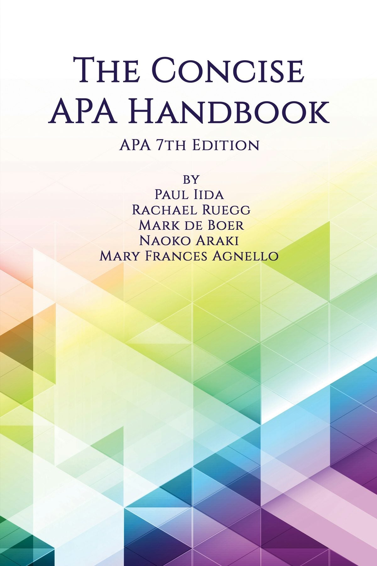 Book cover image for Concise APA Handbook ISBN: 9781648021831